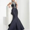 Jasz Couture - Crystal-Encrusted Mermaid Dress 5935