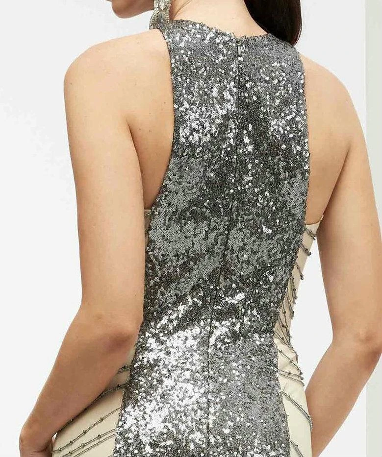 Jasz Couture - Halter Sequined Long Gown 5933 6 Jasz Couture - Halter Sequined Long Gown 5933