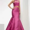Jasz Couture - Two Piece Halter Mermaid Gown 5907 1 Jasz Couture - Two Piece Halter Mermaid Gown 5907