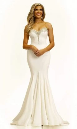 Johnathan Kayne - 2330 Strapless Beaded Mermaid Gown