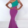 Johnathan Kayne - 2402 Asymmetrical One - Shoulder Gown