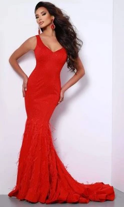 Johnathan Kayne - 2406 Beaded Sleeveless Trumpet Gown