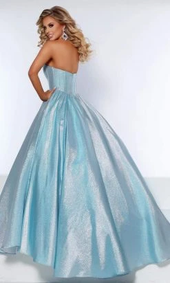 Johnathan Kayne - 2411 Sweetheart Metallic Ballgown