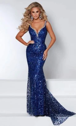 Johnathan Kayne - 2413 Sweetheart Mermaid Sequin Gown
