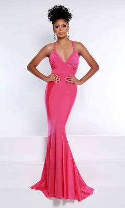 Johnathan Kayne - 2438 Sleeveless Razor Back Gown