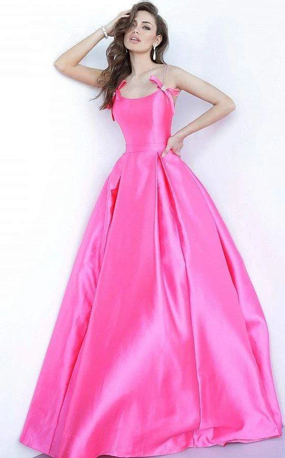 Jovani - 00199 Embellished Scoop Mikado Ballgown 3 Jovani - 00199 Embellished Scoop Mikado Ballgown