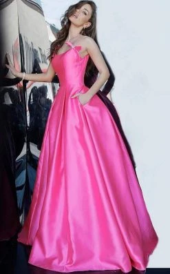 Jovani - 00199 Embellished Scoop Mikado Ballgown 13 Jovani - 00199 Embellished Scoop Mikado Ballgown