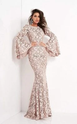 Jovani 03352 - Lace Long Formal Dress