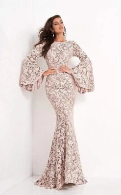 Jovani 03352 - Lace Long Formal Dress