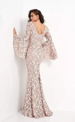 Jovani 03352 - Lace Long Formal Dress