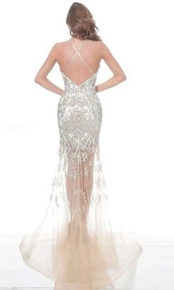 Jovani 03911 - Beaded Sheer Skirt Prom Gown 7 Jovani 03911 - Beaded Sheer Skirt Prom Gown