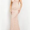 Jovani 04885 - Lace Mermaid Prom Dress