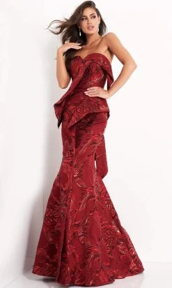 Jovani - 05020 Strapless Sweetheart Mermaid Dress 8 Jovani - 05020 Strapless Sweetheart Mermaid Dress
