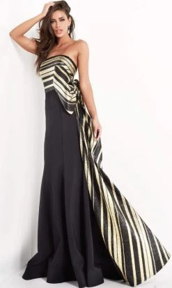 Jovani - 05084 Strapless Mermaid Evening Gown 6 Jovani - 05084 Strapless Mermaid Evening Gown