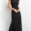 Jovani 05675 - Cap Sleeve Tulle Evening Dress 1 Jovani 05675 - Cap Sleeve Tulle Evening Dress