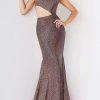 Jovani - 06422 Side Cut Out Sculpted Gown 1 Jovani - 06422 Side Cut Out Sculpted Gown