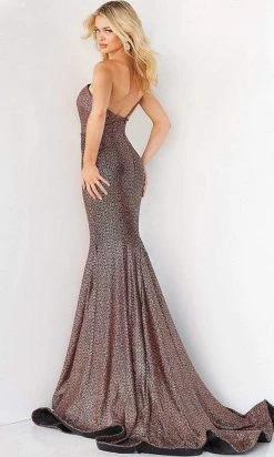 Jovani - 06422 Side Cut Out Sculpted Gown 5 Jovani - 06422 Side Cut Out Sculpted Gown