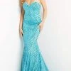 Jovani - 06516 Strapless Glitter Embellished Gown