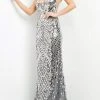 Jovani - 06676 Glass Embellished Sweetheart Dress
