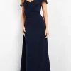 Jovani - 06746 Off Shoulder A-line Evening Gown 1 Jovani - 06746 Off Shoulder A-line Evening Gown