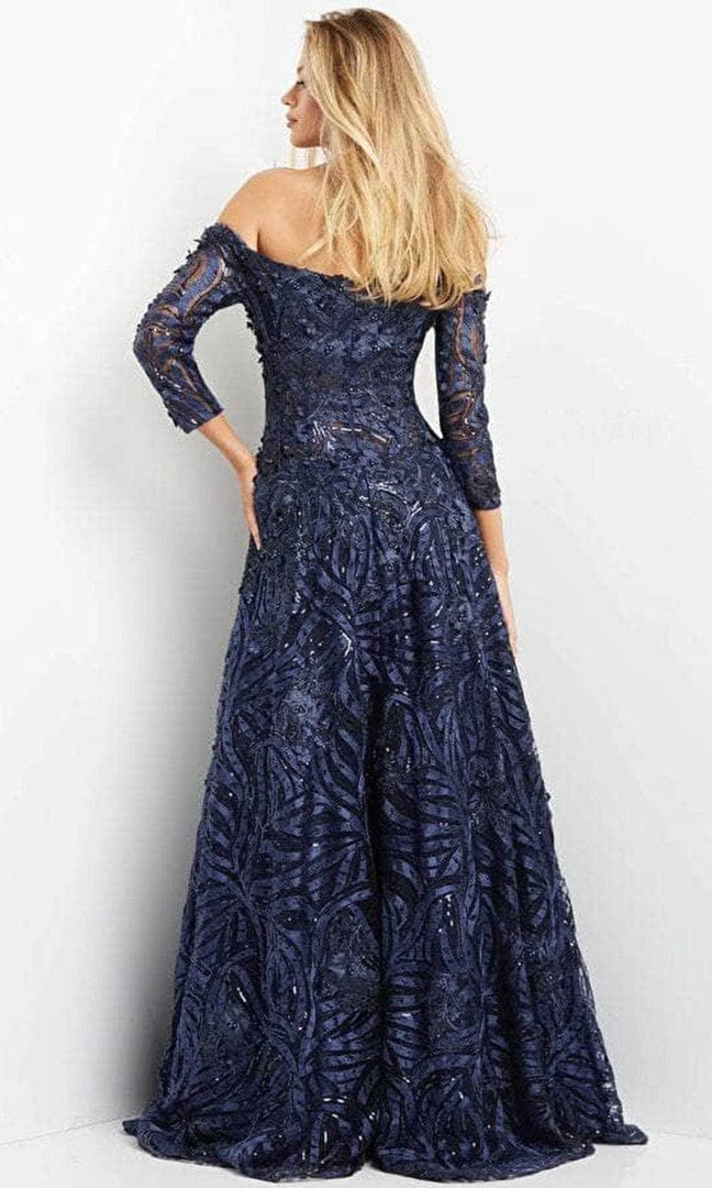 Jovani 06792 - Off-shoulder Straight Across Long Gown 7 Jovani 06792 - Off-shoulder Straight Across Long Gown