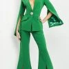 Jovani - 06922 Two Piece Collared Pantsuit 2 Jovani - 06922 Two Piece Collared Pantsuit