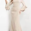 Jovani 07065 - Off Shoulder Mermaid Evening Dress