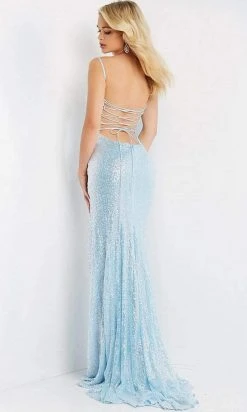 Jovani - 07407 Embellished Sweetheart Trumpet Gown
