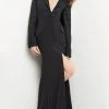 Jovani 07552 - V-Neck Front Slit Evening Gown 1 Jovani 07552 - V-Neck Front Slit Evening Gown