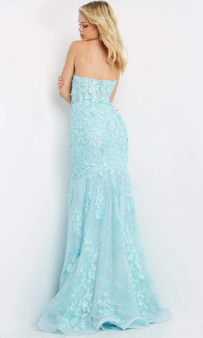 Jovani - 07935 Appliqued Sweetheart Mermaid Gown 7 Jovani - 07935 Appliqued Sweetheart Mermaid Gown