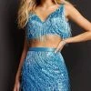 Jovani 08411 - Two Piece Beaded Cocktail Dress 2 Jovani 08411 - Two Piece Beaded Cocktail Dress