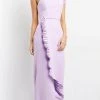 Jovani 08527 - Pleat-Trimmed Sheath Evening Dress 2 Jovani 08527 - Pleat-Trimmed Sheath Evening Dress