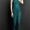 Jovani 09018 - Asymmetric Cutout Prom Jumpsuit 2 Jovani 09018 - Asymmetric Cutout Prom Jumpsuit