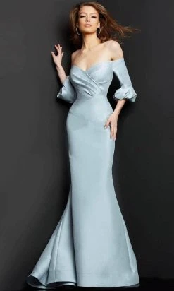 Jovani 09420 - Off Shoulder Mermaid Evening Dress