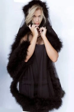 Jovani - 1142 Scoop Caped Trumpet Dress 13 Jovani - 1142 Scoop Caped Trumpet Dress