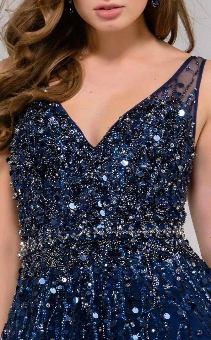 Jovani - 29085 Sleeveless Adorned Tulle Gown 7 Jovani - 29085 Sleeveless Adorned Tulle Gown