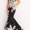 Jovani - 3917 Floral Sweetheart Mermaid Dress 1 Jovani - 3917 Floral Sweetheart Mermaid Dress