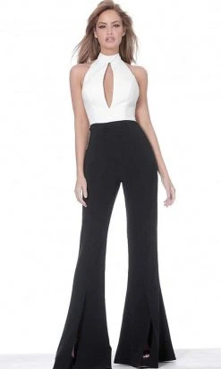 Jovani - 4520 High Halter Keyhole Jumpsuit