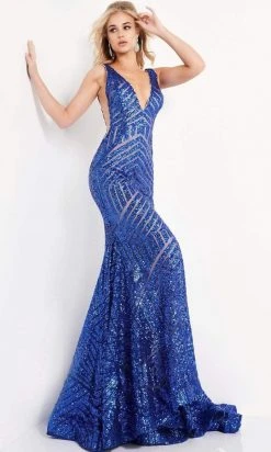 Jovani - 59762 Sexy Fitted Sheer Panel Sequin Evening Gown 11 Jovani - 59762 Sexy Fitted Sheer Panel Sequin Evening Gown