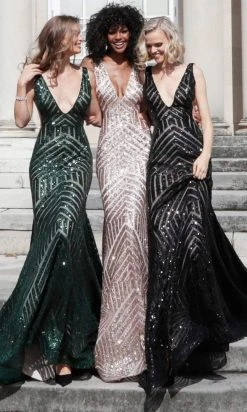 Jovani - 59762 Sexy Fitted Sheer Panel Sequin Evening Gown 13 Jovani - 59762 Sexy Fitted Sheer Panel Sequin Evening Gown