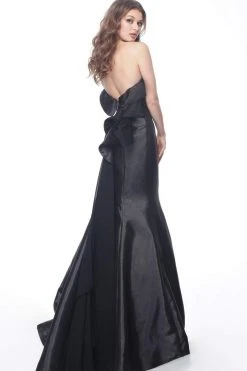 Jovani - 68240 Straight Across Fitted Mermaid Dress 5 Jovani - 68240 Straight Across Fitted Mermaid Dress