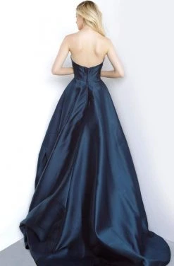 Jovani - 68377 Strapless Sweetheart Ballgown With Train 5 Jovani - 68377 Strapless Sweetheart Ballgown With Train