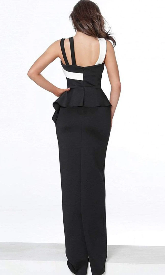 Jovani - 8104 Criss Cross Halter Sheath Dress 4 Jovani - 8104 Criss Cross Halter Sheath Dress