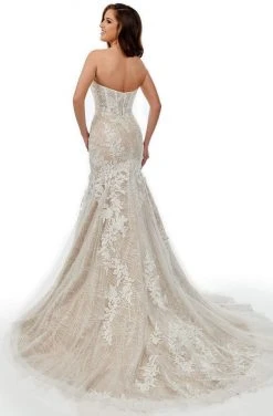 Lo'Adoro Bridal By Rachel Allan - M746 Sweetheart Neck Mermaid Gown