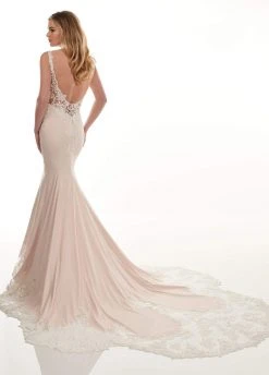 Lo'Adoro By Rachel Allan - M739 Low Scoop Back Mermaid Bridal Gown