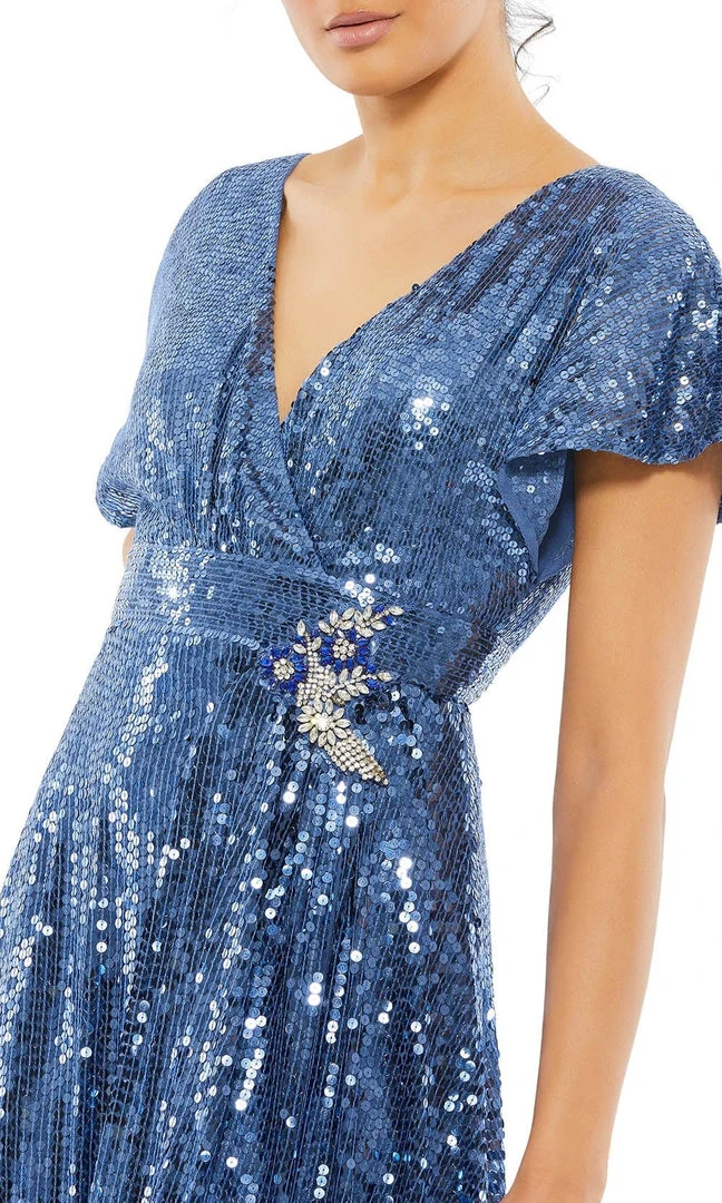 Mac Duggal 10773 - Brooch Detail Evening Gown | Couture Candy 5 Mac Duggal 10773 - Brooch Detail Evening Gown | Couture Candy