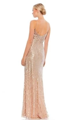 Mac Duggal - 10817 Spaghetti Straps Sequin Dress 7 Mac Duggal - 10817 Spaghetti Straps Sequin Dress