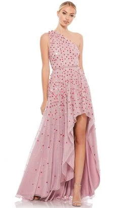 Mac Duggal 10825 - One Shoulder Evening Gown | Couture Candy