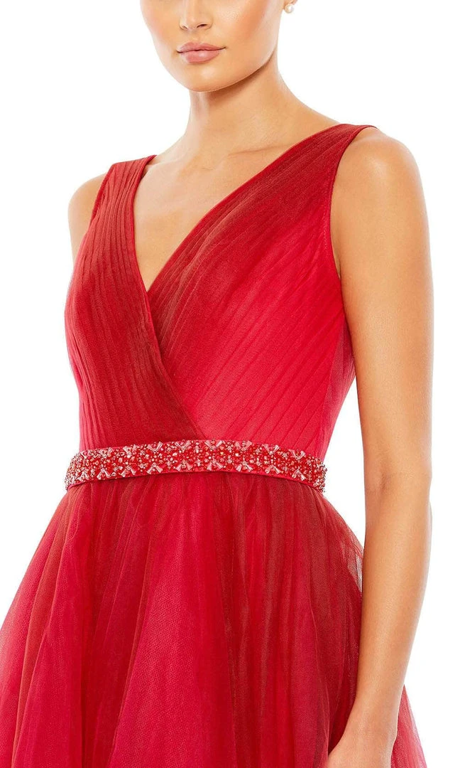 Mac Duggal 20378 - Sleeveless V-neck Long Gown 5 Mac Duggal 20378 - Sleeveless V-neck Long Gown