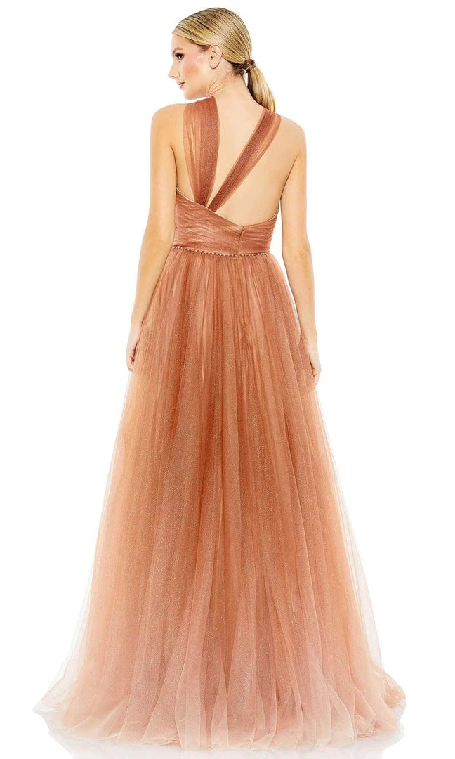 Mac Duggal 20381 - Embellished Halter Neck Evening Dress 4 Mac Duggal 20381 - Embellished Halter Neck Evening Dress